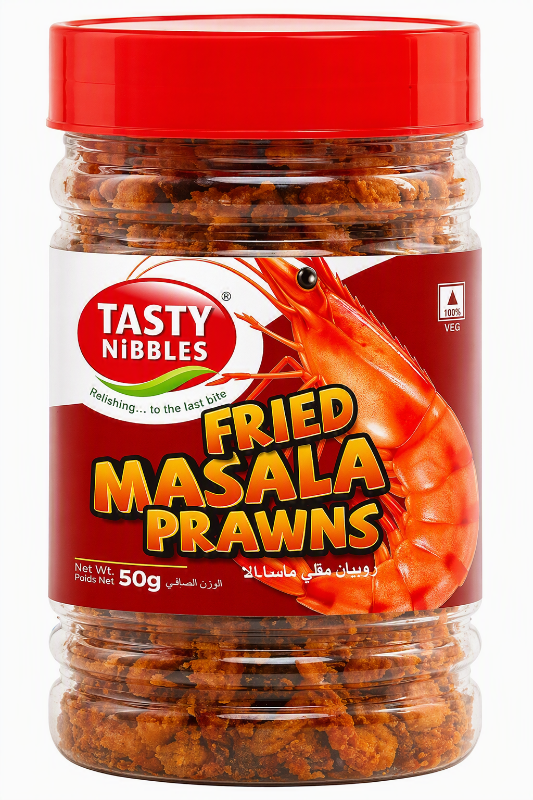 Tasty Nibbles Fried Masala Prawns (Ready-To-Eat)
