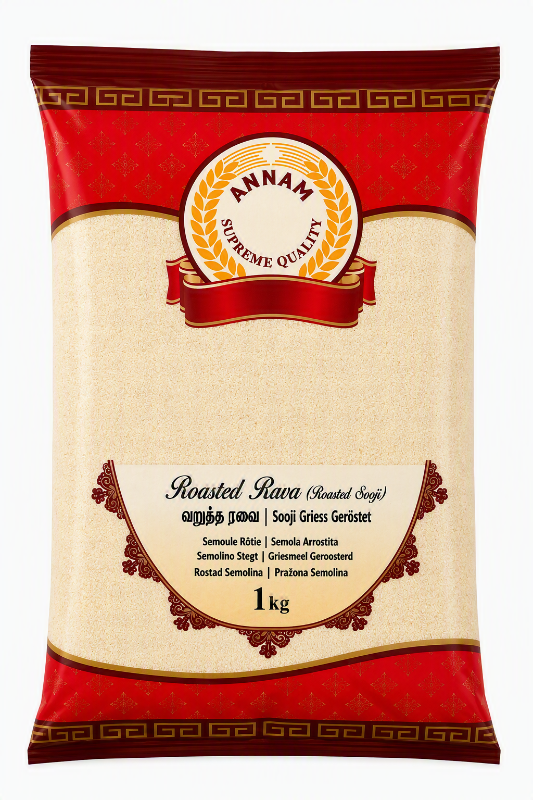 Annam Roasted Rava (Sooji) 1kg