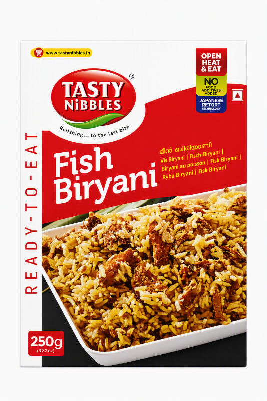 Tasty Nibbles Fish Biriyani (Ready-To-Eat)