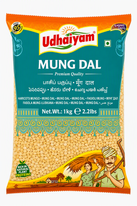 Udhaiyam Mung Dal 1kg