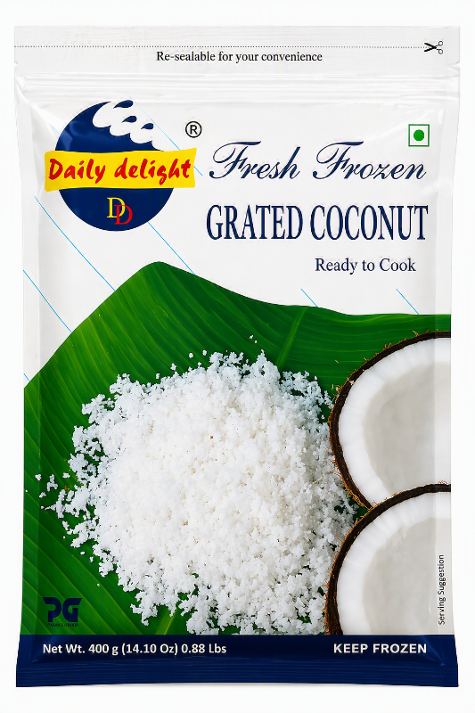 Daily Delight Grated Coconut 400gm