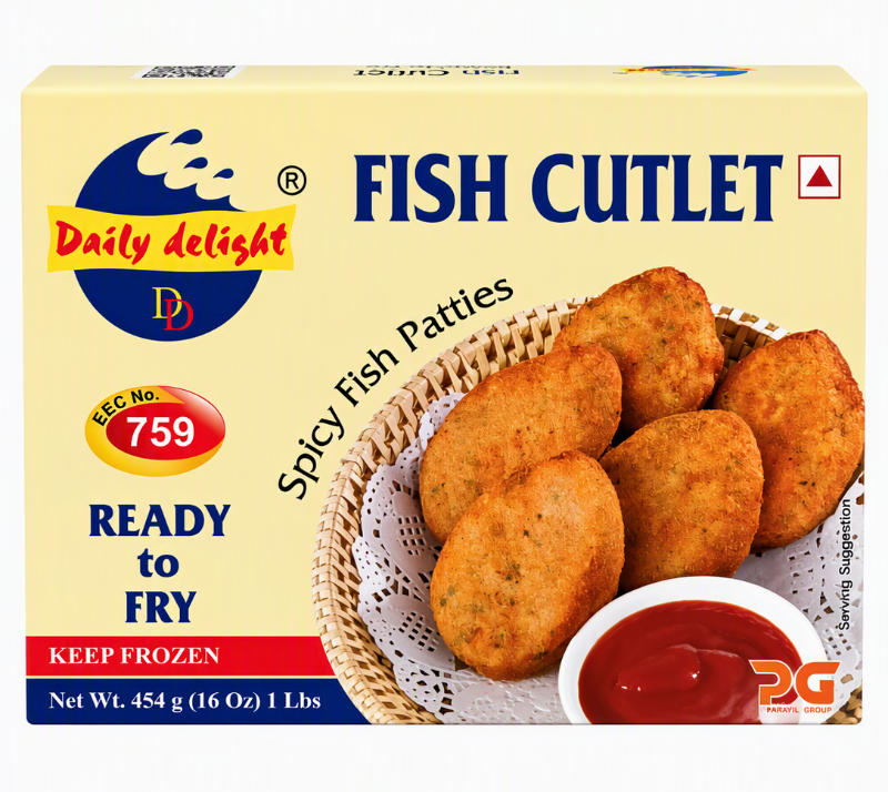 Fish Cutlet (Ready-to-Fry) 9 pieces