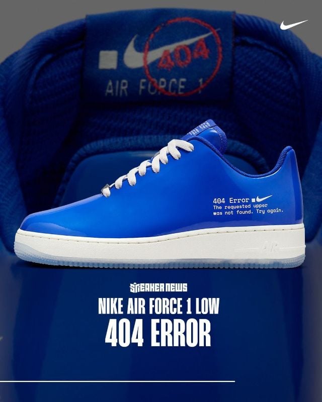 *FIRST TIME IN INDIA - 404 ERROR BLUE GLOSSY SNEAKER - THE VIRAL HYPE IS REAL*