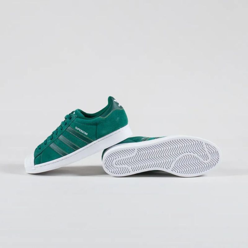 Adidas Originals Superstar Dark Green Sneakers