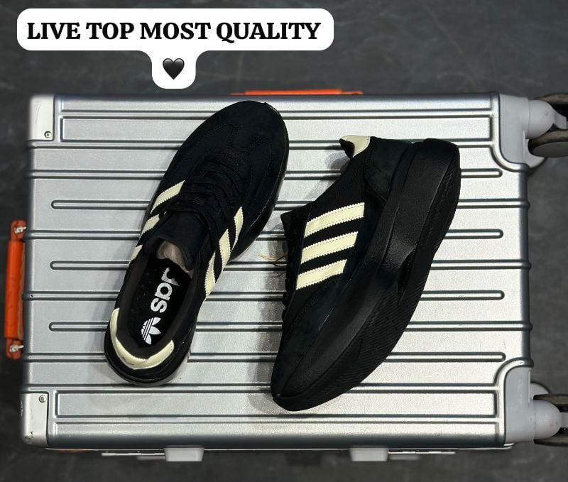 Adidas SL 72 Pro Black White ₹2640 | Free Shipping | WhatsApp: 97254 56248