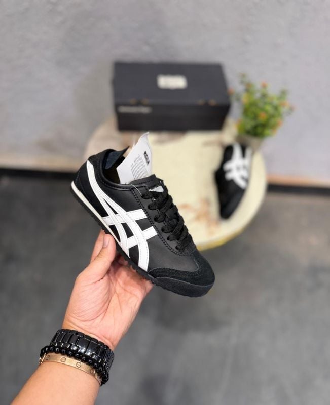 Onitsuka Mexico 66 Black ₹2499 | Free Shipping | Order: 9725456248 #Sneakers