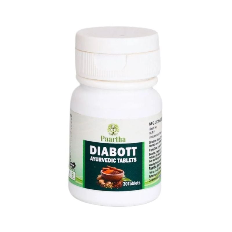 Partha Ayurved Diabott Ayurvedic Tablets - Sugar & Immunity Sold by Amit · GrocoHub  sale price ₹256.50 MRP ₹285.00 10% off