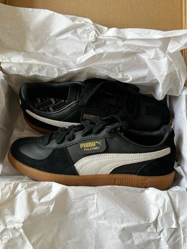PUMA Palermo Black Sneakers for Girls ₹2,499 | Sizes 36–40 | Free Shipping