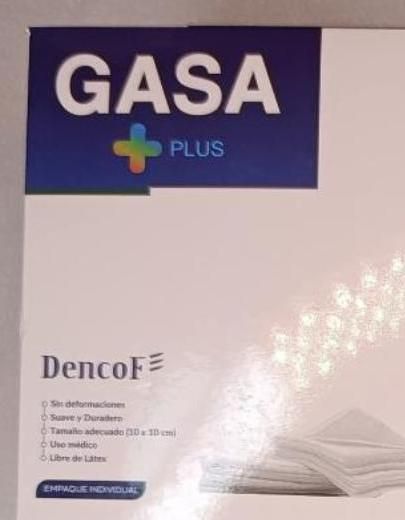 Gasas De Curación Uso Médico Libre De Latex - Medida 10cm X 10cm - Paquete De 12 Piezas