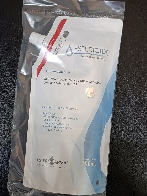 Estericide Antiséptico Quirúrgico Para Prevención O Tratamiento De Infecciones -  Envase De 500 Mililitros