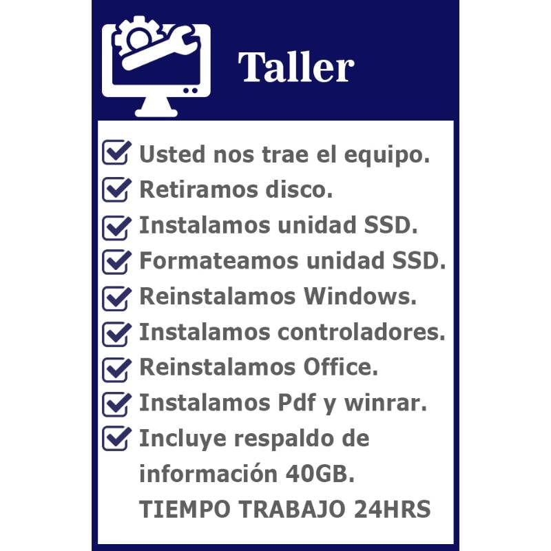 UPGRADE UNIDAD HDD A SSD