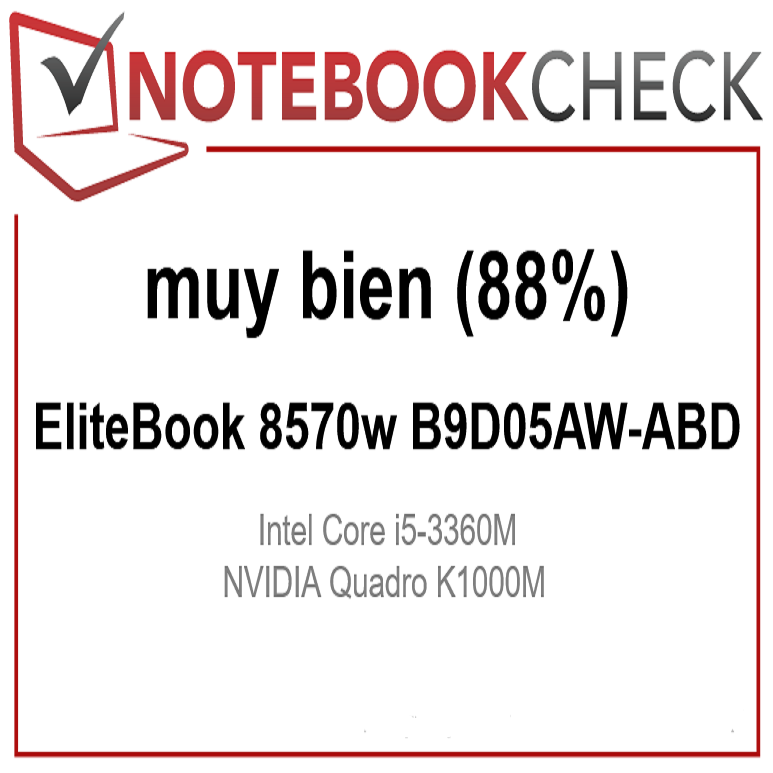 EliteBook 8570w i5 Vpro