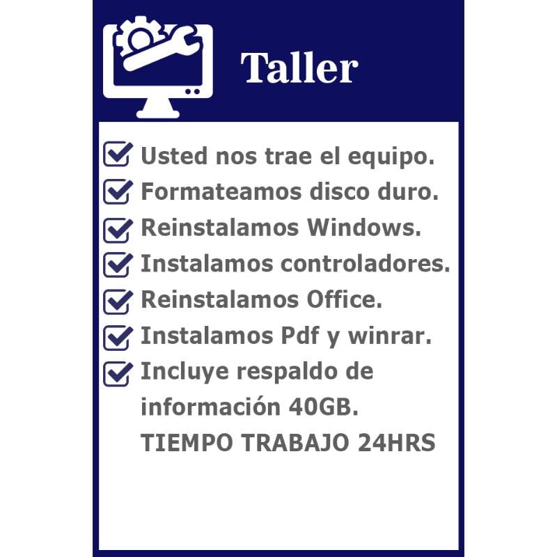 SERVICIO DE FORMATEO