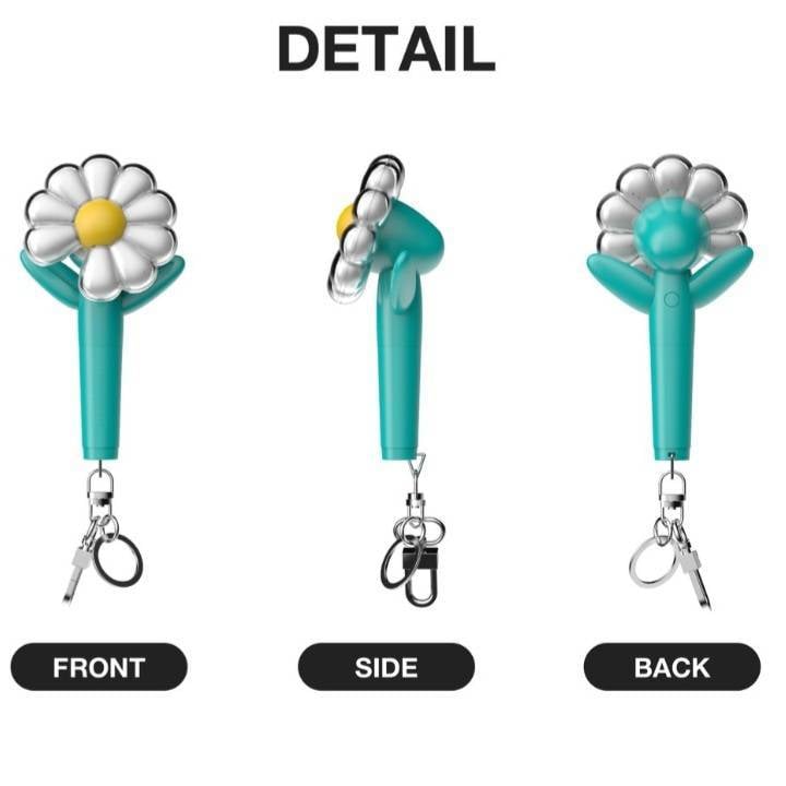 [Membership Exclusive] G-Dragon Official Mini Light Keyring (Mint ver) / G-Dragon -『G-Dragon Official Goods』