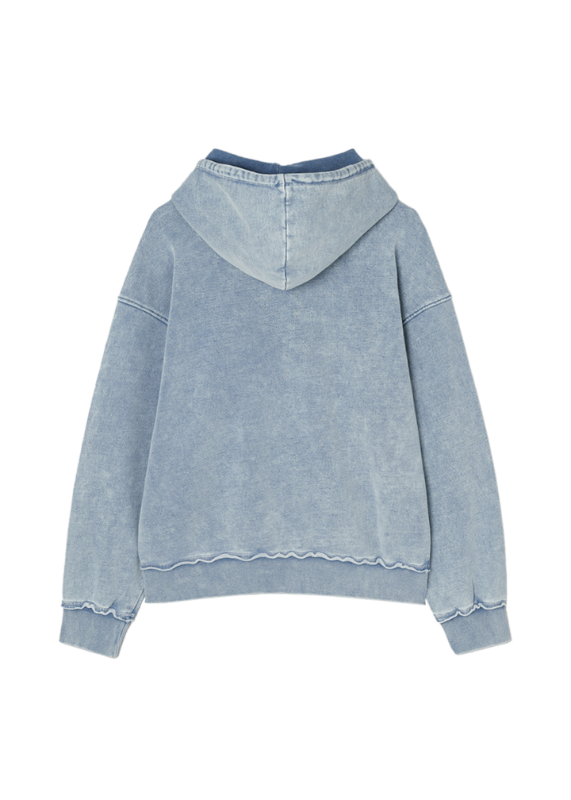 Unisex Cut-out Point Zip-up