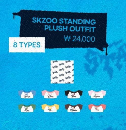 SKZOO Plush Standing Outfit