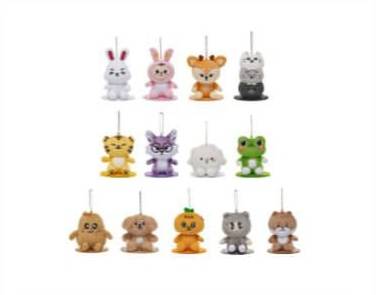 Magnet Plush Keyring / Miniteen House Party
