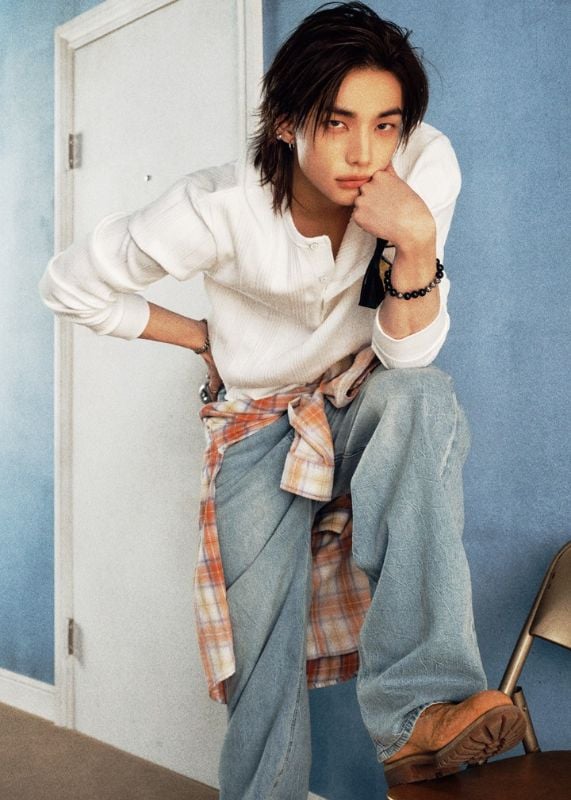 Unisex Gradient Check Shirt