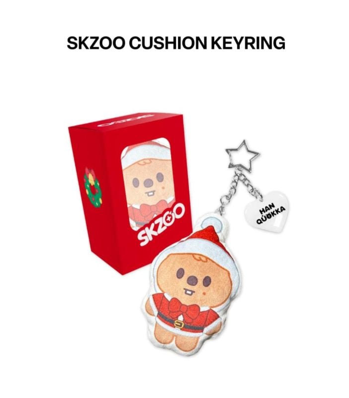 SKZOO Cushion Keyring / '合 (HOP)' Pop-up Store MD 💦