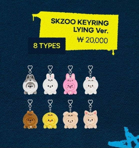 SKZOO Keyring LYING Ver.
