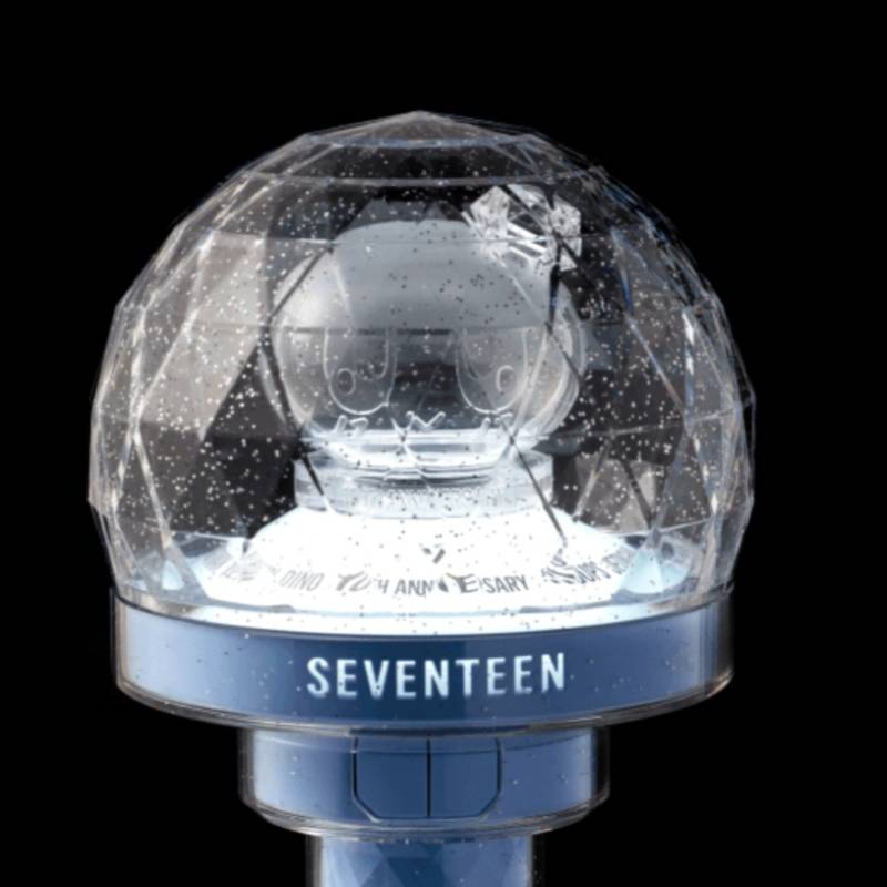 Bongbongee Official Lightstick Parts Keyring – Seventeen『Seventeen Official Goods』