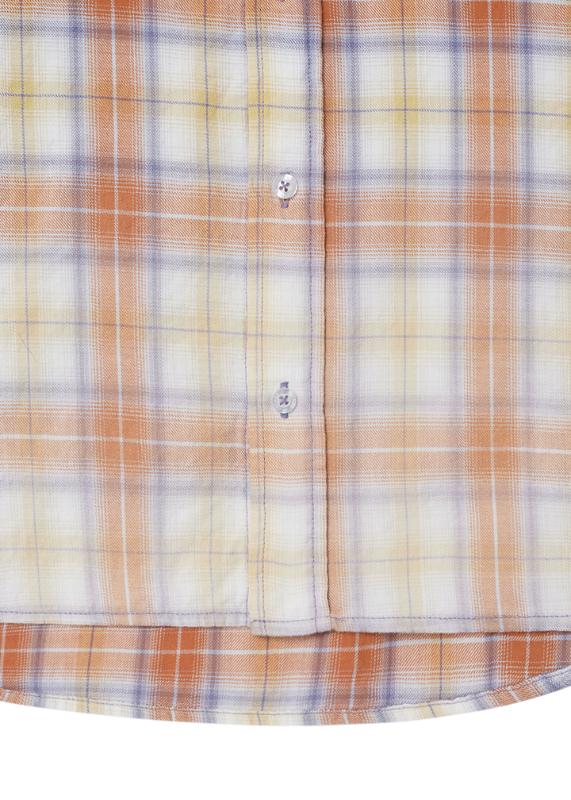 Unisex Gradient Check Shirt