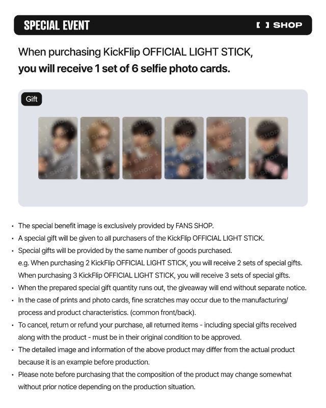 Official Light Stick / KickFlip
