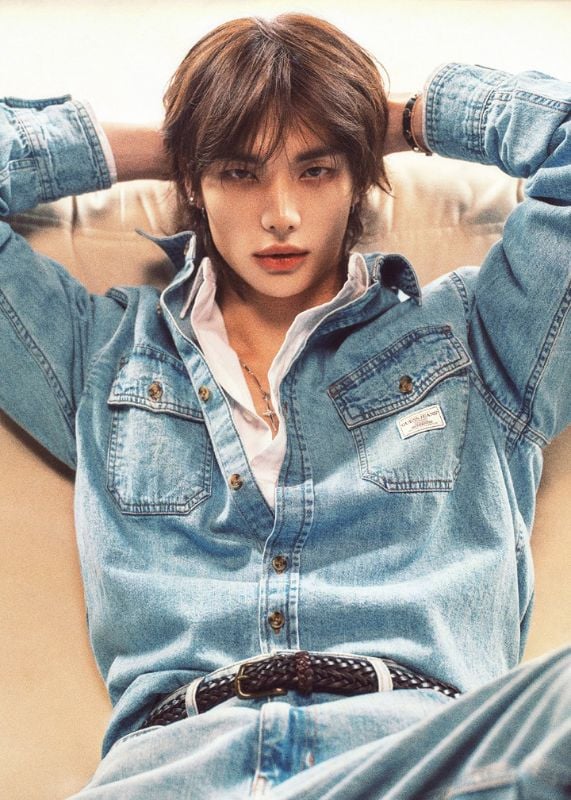 [Guess Jeans] Men's L-Tone Regular Denim Long Sleeve Shirt