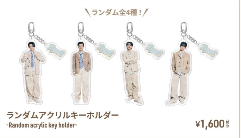 (Random) Acrylic Key Holder / The DECADE in JAPAN