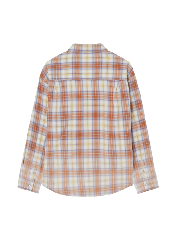 Unisex Gradient Check Shirt