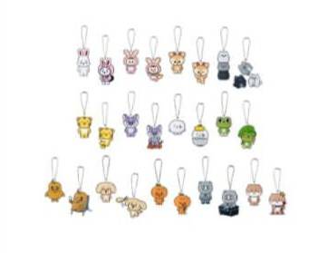 (Random) Lucky Draw Acrylic Keyring / Miniteen House Party