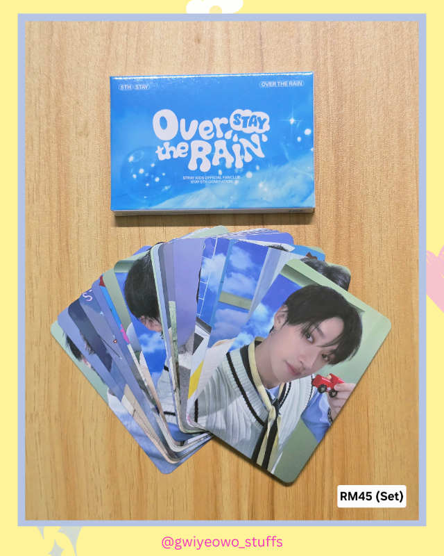Stray Kids Fankit Over the Rain 🌧️ /Stray Kids -『STRAY KIDS 5TH FANCLUB』