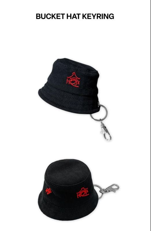 Bucket Hat Keyring / '合 (HOP)' Pop-up Store MD 💦