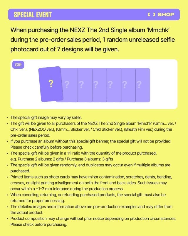 Gwi Set 🎀 / NEXZ - Mmchk ⚡