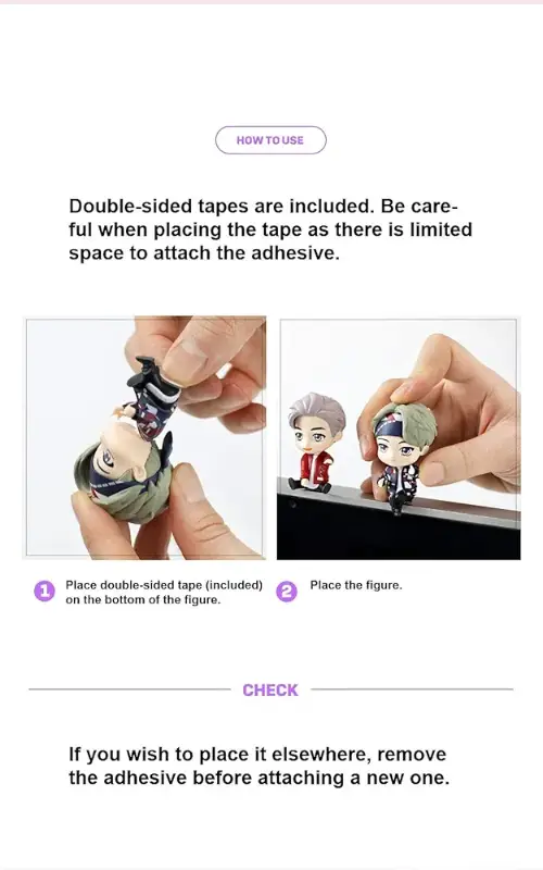 TinyTan Jimin Monitor Figurine Mic Drop/Dynamite - 『BTS Official Goods』