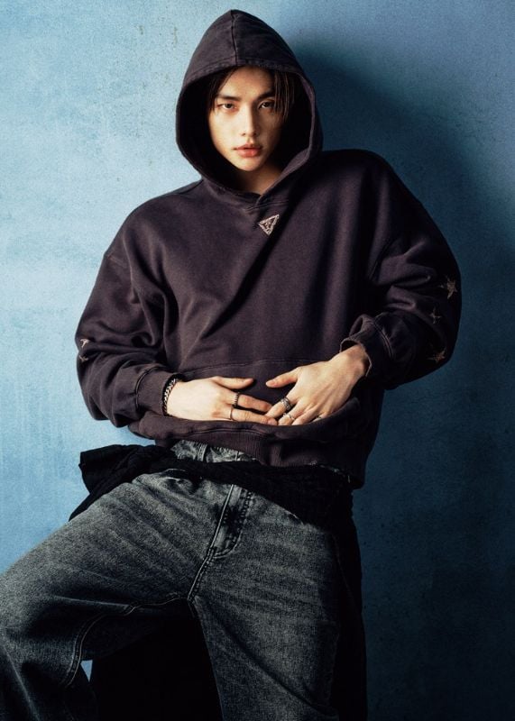 Men's Textured Long Sleeve Shirt