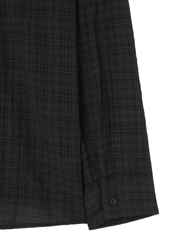 Men's Textured Long Sleeve Shirt