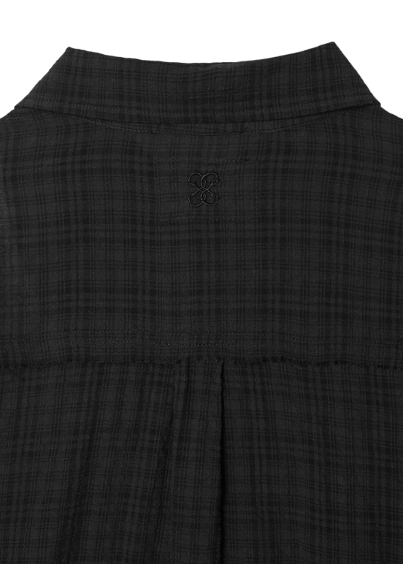 Men's Textured Long Sleeve Shirt