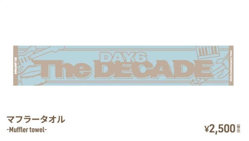 Muffler Towel / The DECADE in JAPAN