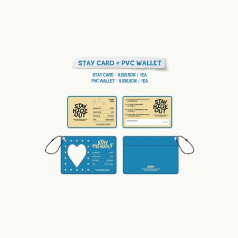 Stray Kids PVC Wallet / Stray Kids -『STAY 4th Gen Membership STAY HIDEOUT』