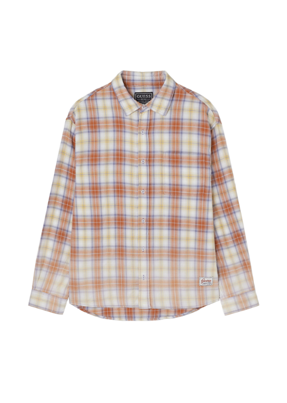 Unisex Gradient Check Shirt