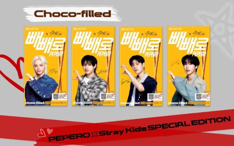 Pepero (Choco-filled) - Pepero x Stray Kids
