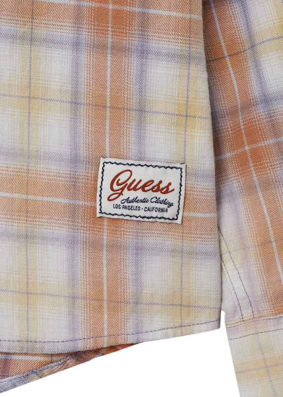 Unisex Gradient Check Shirt