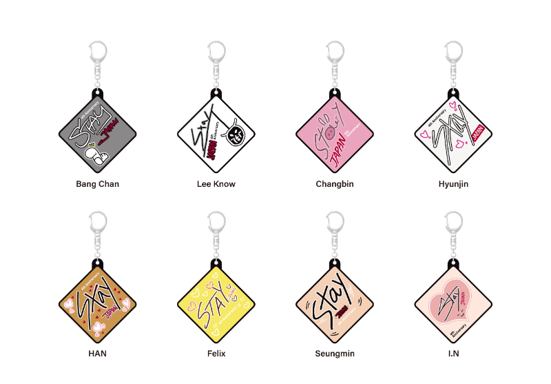 Voice Keychain / STAY JAPAN 4th Anniversary MD 💌