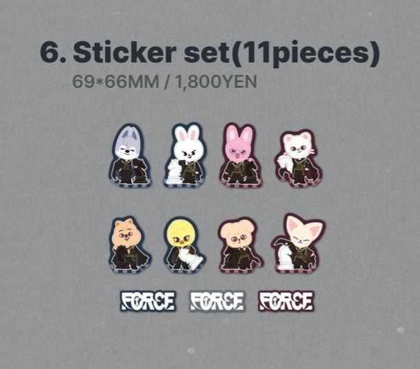 Sticker Set (11 Pieces)
