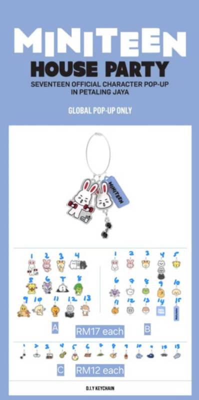 DIY Keychain / Miniteen House Party