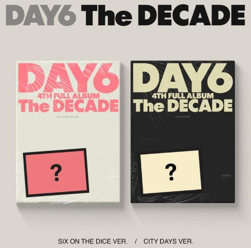 DAY6 4th Full Album  - The DECADE / DAY6