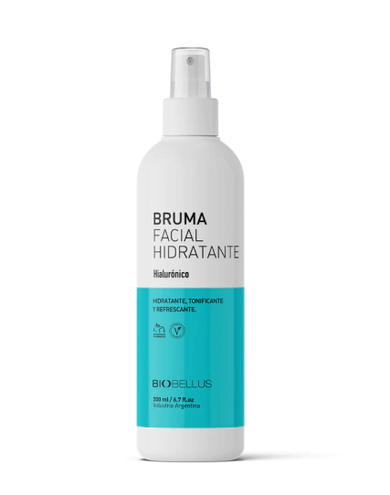 Bruma Facial Hidratante Hialurónico 200ml Biobellus