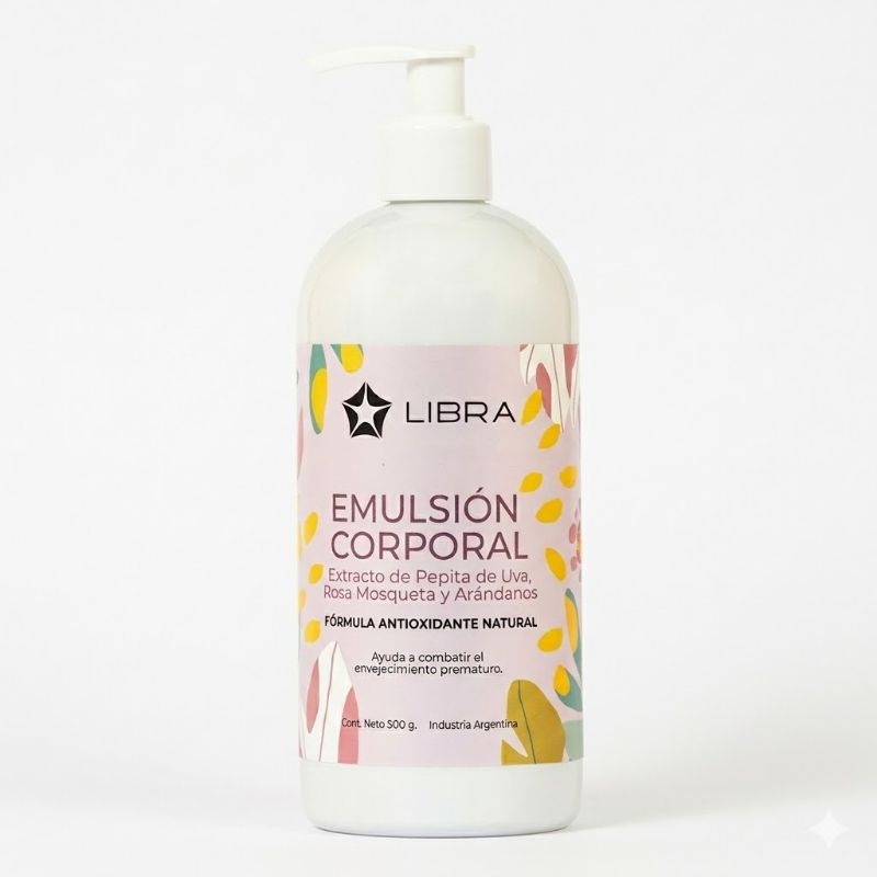 Emulsión Antioxidante Natural x 500 grs