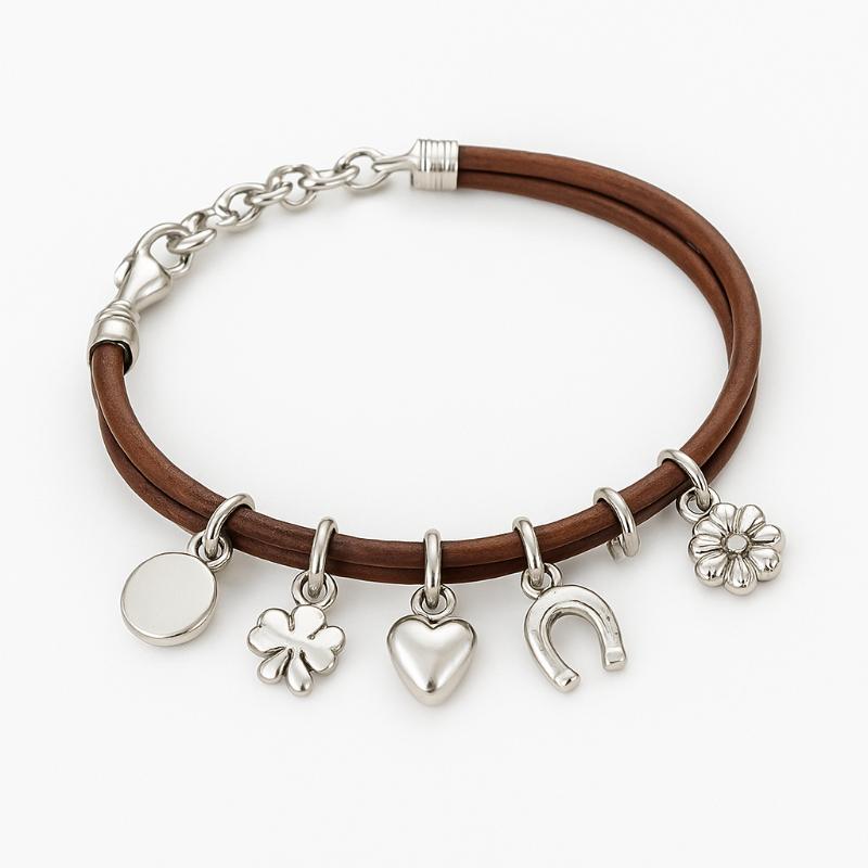Silver Charm Bracelet